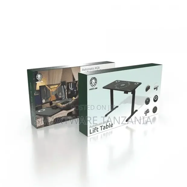 Green Lion Gaming Table - Black