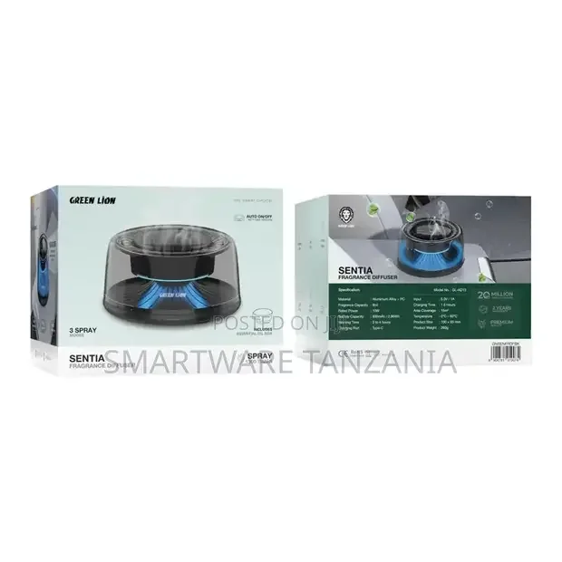 Green Lion Sentia Fragrance Diffuser - Black