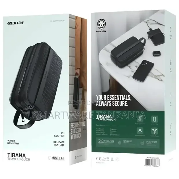 Green Lion Tirana Travel Pouch