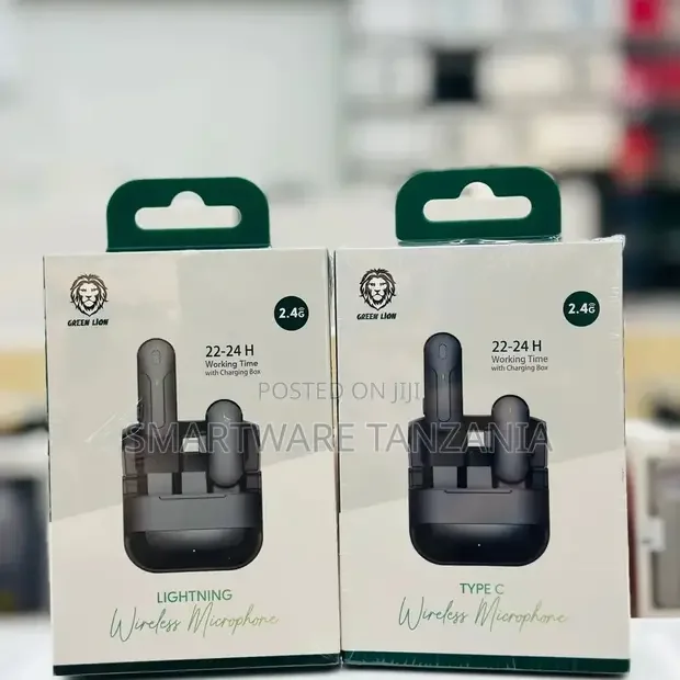Green Lion Wireless Microphone Lightning Connector