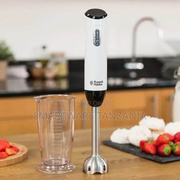 Hand Blender Mixer 2 Speed ControlStainless Steel Blade