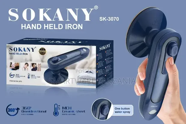 Handheld Electric Iron, Folded Mini Steam Garment Steamer