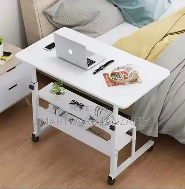 Height Adjustable Computer Desk Sofa Bed Side Tabletop