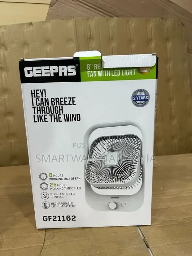 High Performance Fan With Working Time Up To 2 Hours