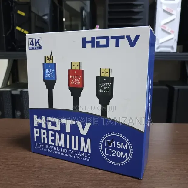 High-Speed Hdmi Cable for Ultra Hd Tv, Ps5, Xbox, Pc (15m)