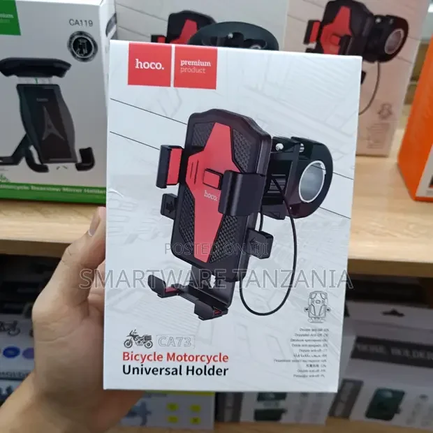 Hoco Ca73 Universal Phone Holder for Bicycle and Motorcycle Riders