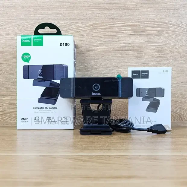 Hoco D100 Usb Webcam 1080p Hd Video Camera for Pc Laptop Stream
