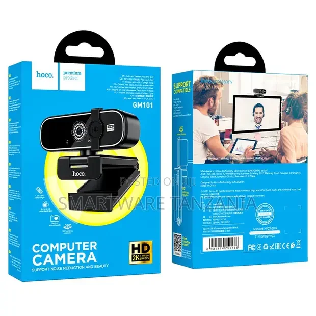 Hoco Gm101 Computer Camera Hd Webcam Noise Reduction Beauty