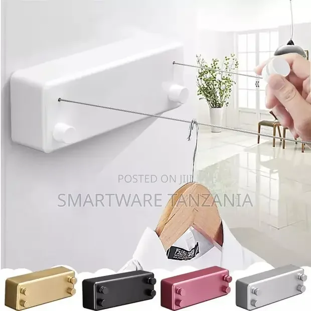 Indoor Wall Hanging Clothesline