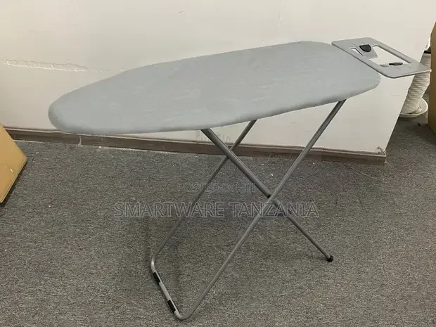 Ironing BoardTable With Iron Holder, Foldable Adjustable
