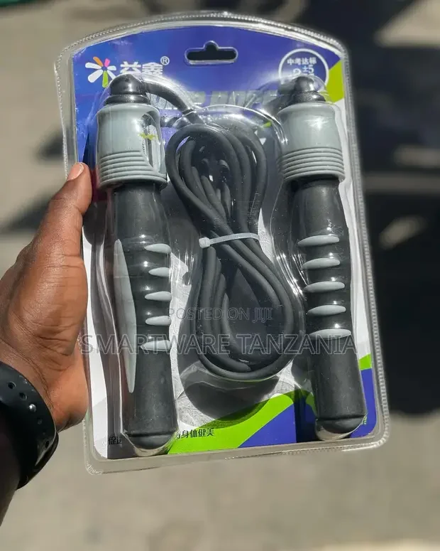 Jumping Skipping Rope PVC Adjustable Memory Foam Anti Skid