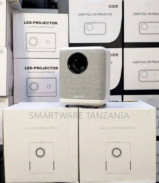 Kayesu Led Projector 1080p Full Hd Portable Home Theater Cinema
