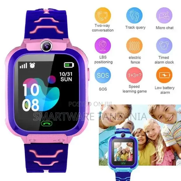 Kids Smart Watch With GPS Location Tracking Parental Control