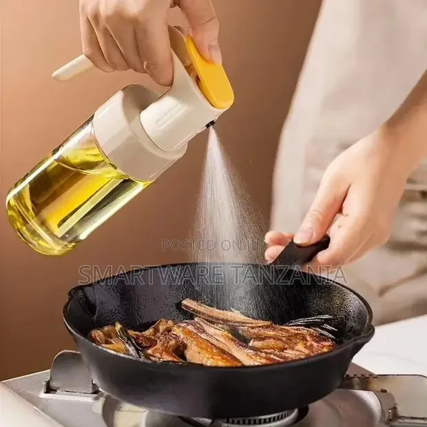 Kitchen Household Bottle Sprayer, Oil Bottle, Glass Oil Can