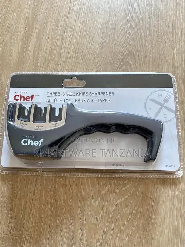 Kitchen Knife Accessories  3-stage Knife Sharpener