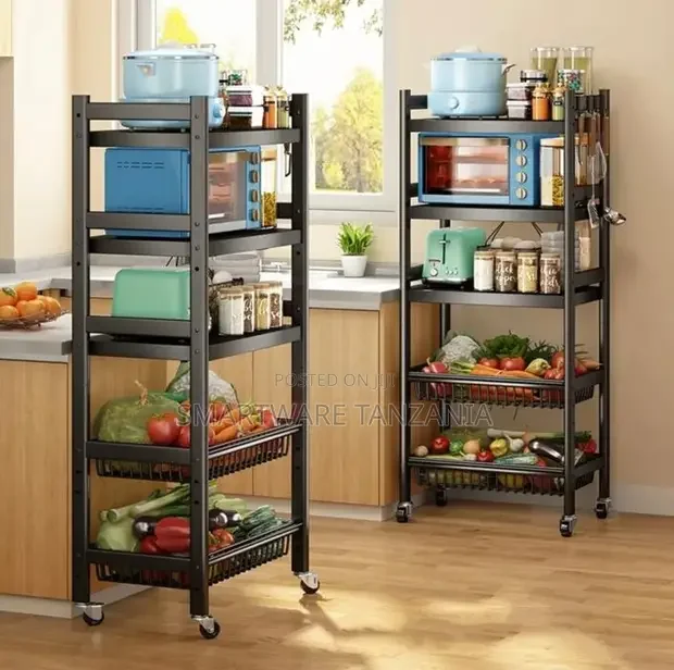Kitchenware Rack Multifunctional Folding Storage Rack