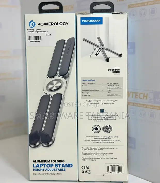 Laptop Riser - Foldable And Portable Laptop Stand For Desk