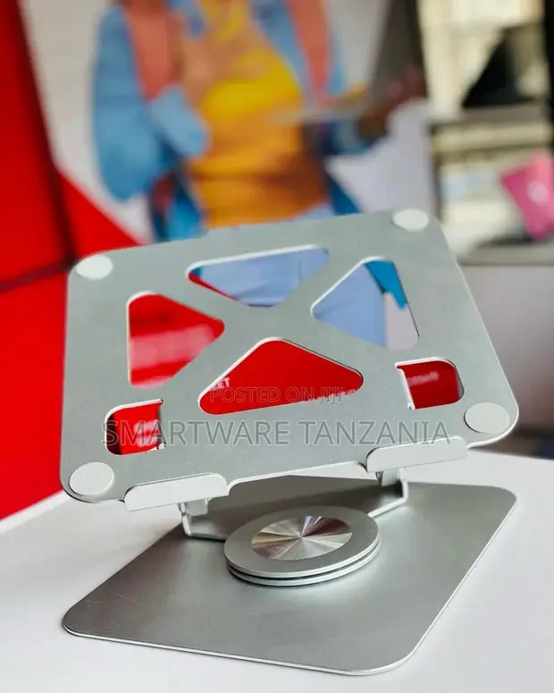 Laptop Stand 360° Rotating Base, Computer Riser For Desk