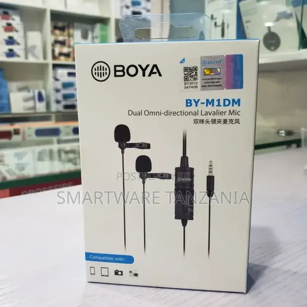 Lavalier Lapel Microphone By-m1 Condenser Micfor Smartphone