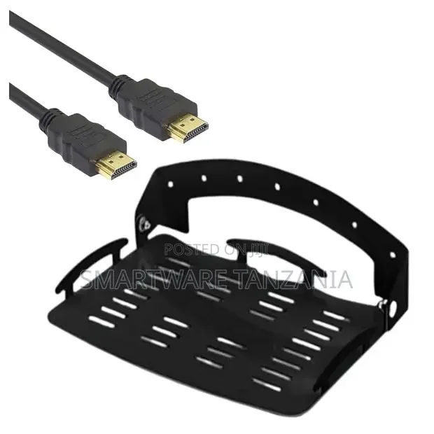 LCD TV Set Top Box Hanger, Pallet Steel Bracket, Wall Storage