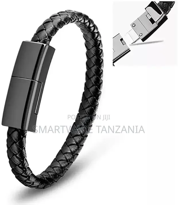 Leather USB Bracelet