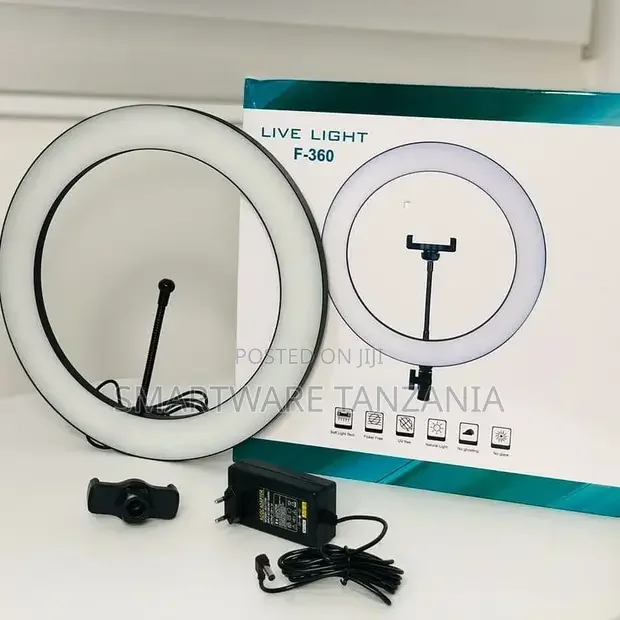 LED Ring Light 10 With Tripod Stand Phone Holder