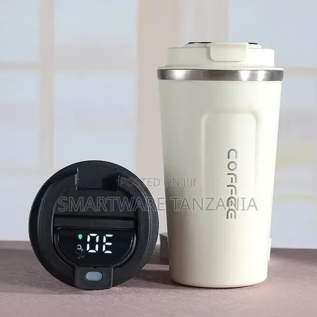 LED Temperature Display Coffee Mug