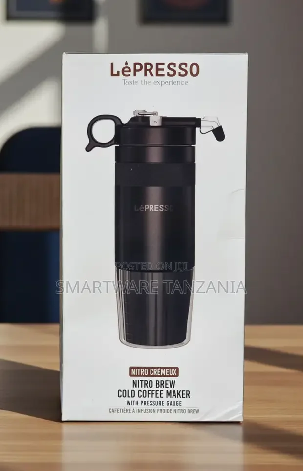 Lepresso Nitro Cremeux Nitro Brew Cold Coffee Maker Pressure Gauge