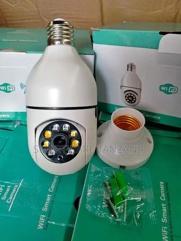 Light Bulb Camera 1080P, Free Cloud Storage Wireless Camera