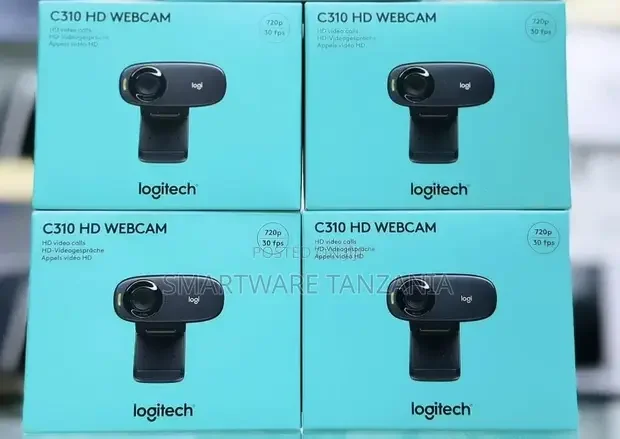 Logitech C310 Hd Webcam, Hd 720p30fps, Widescreen Hd Video