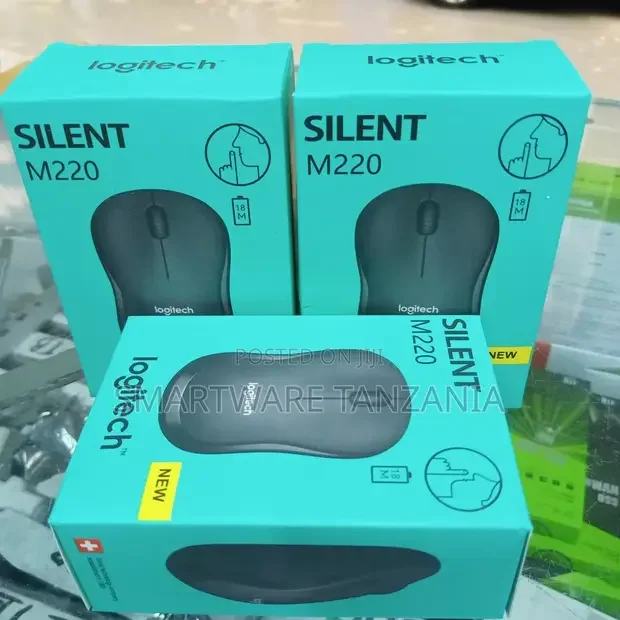 Logitech M220 Wireless Mouse, 2.4ghz With USB Mini Receiver