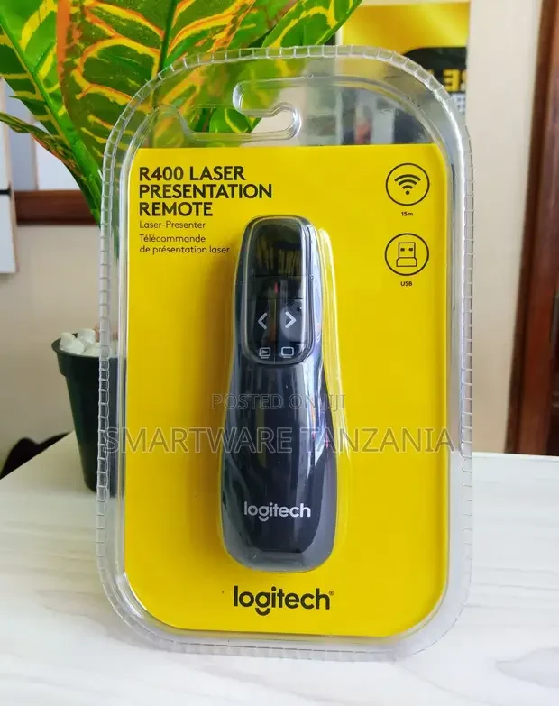 Logitech R400 Laser Wireless Presentation Remote