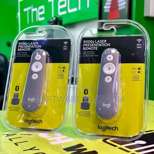 Logitech R500s Laser Presenter USB Presentation Clicker