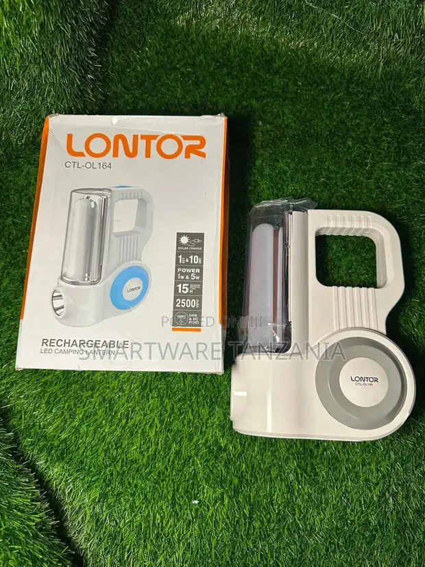 Lontor CTL-Ol164 Portable Led Camping Light Solar Rechargeable