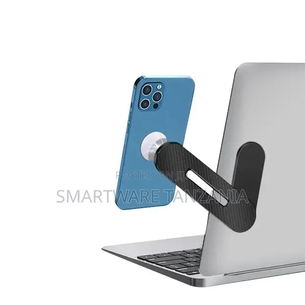 Magnetic Phone Holder For Laptop, Laptop Side Mount Clip
