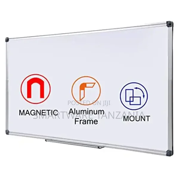Magnetic White Board Dry Erase Board With Pen Tray 70×100cm
