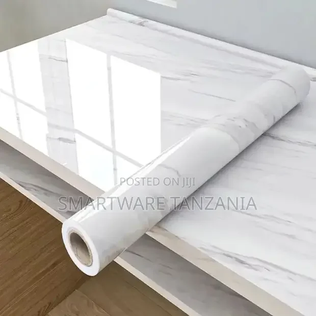Marble Self Adhesive Wallpaper Heatproof Waterproof Stickers