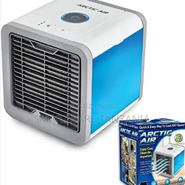 Mini Air Conditioner With LED Light, Portable Air Cooler