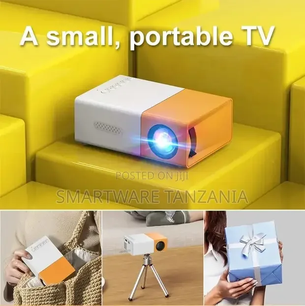 Mini Projector, Portable Projector Full Hd, 3D Audio-visual