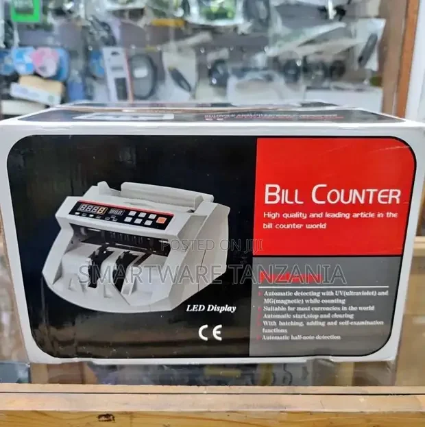 Money Bill Counter, 70W Currency Cash Counting Machine