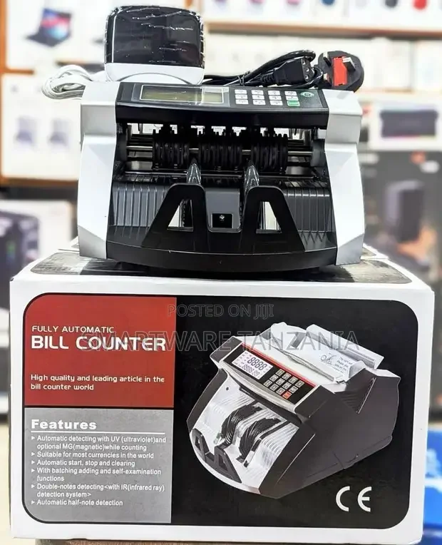 Money Counter Machine With UVMGIR Counterfeit Detection