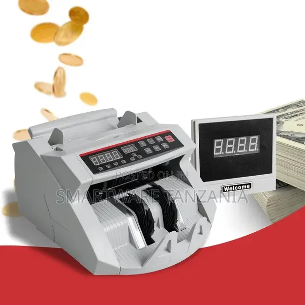 Money Counting Machine With Fake Note Detection