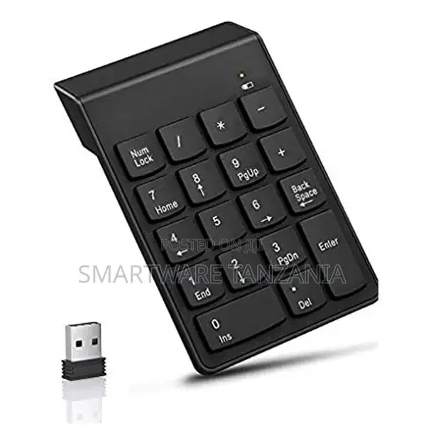 Number Pad Wireless 18 Key Numeric Keypads Numpad 2.4ghz
