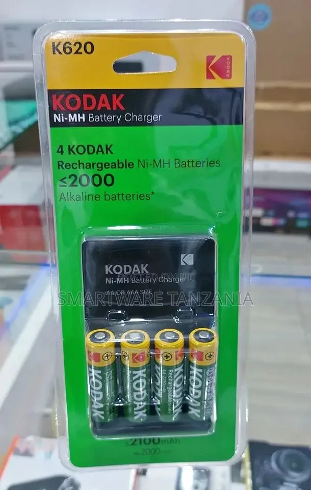 Open Media 1 In Modal Kodak AA X2 Rechargeable Battery