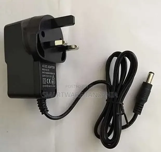 Output 12V DC 1A AC DC Adapter Input 100-240v AC 50 60hz