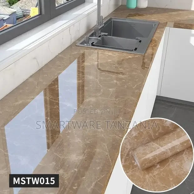 Peel and Stick Marble Waterproof Decorative DIY Wallpaper
