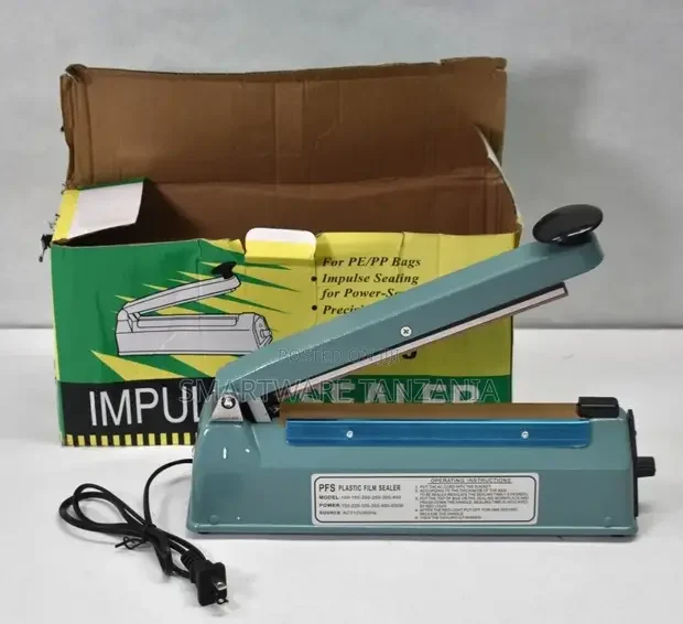 Plastic Film Sealer 8 Hand Impulse Sealer 200mm Seal Width