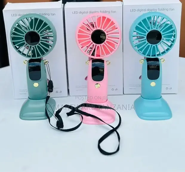 Pocket Fan With Base, For Office, Home, Travel, Outdoor
