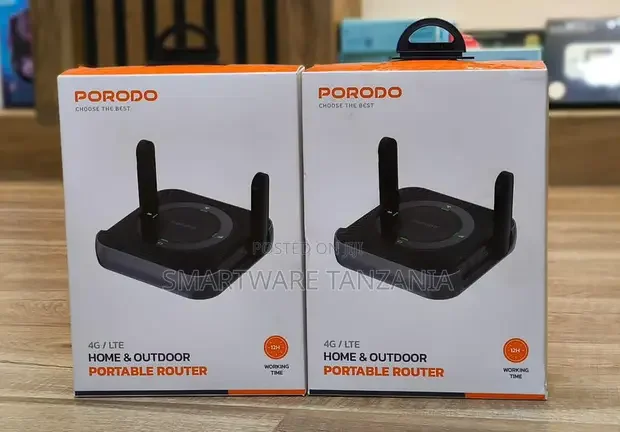 Porodo 4gLte Portable Router for Home Outdoor Use