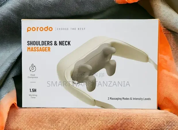 Porodo Neck Shoulder Kneading Massager With Heat Compress
